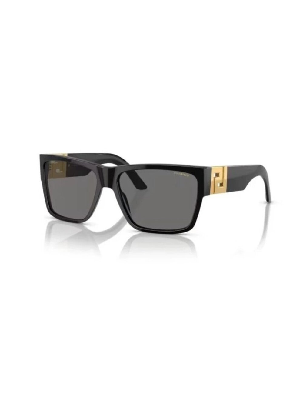 Versace Mens Sunglasses VE4296 GB1/81 Black/Grey Acetate Polarized 59mm